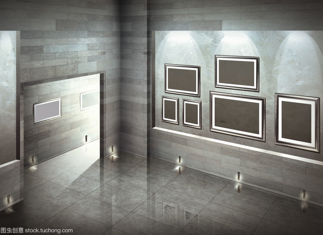 艺术画廊的室内设计 框架与环境的完美融合