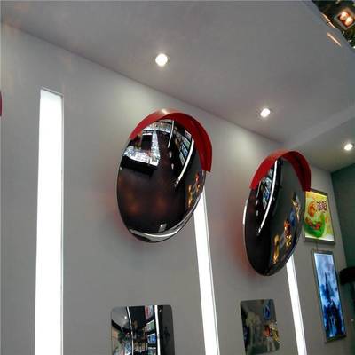 地下车库安全视线解决方案 转弯位广角镜与死角位凸面镜的设施工程服务