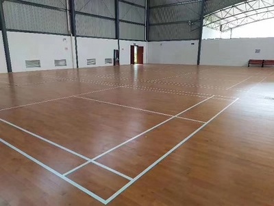 广西南宁轨道交通集团运动木地板工程顺利通过验收 室外配套设施施工稳步推进